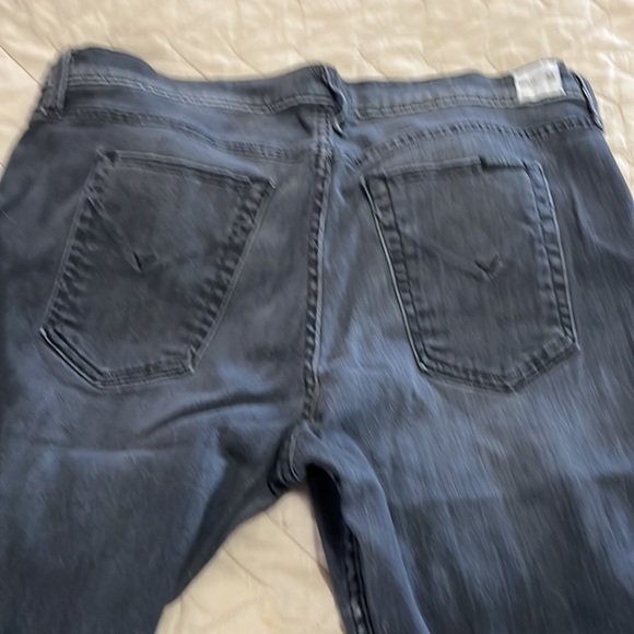 Hudson relaxed slim straight grey jeans - Picture 2 of 5